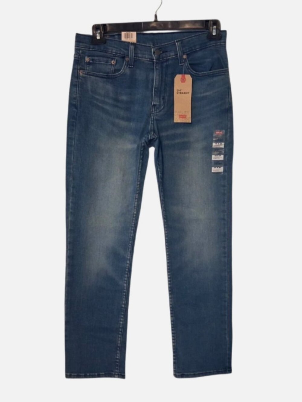 Levi's Mens 514 Jeans Size 30x30 Straight Stretch Regular Medium Wash MSRP $69.5